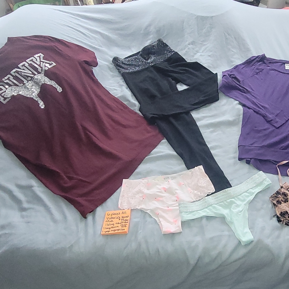 6 piece Victoria's secret outfit bundle deal